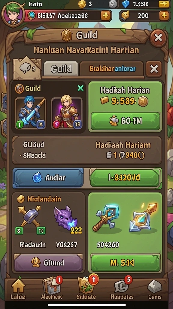 8hhh - Fitur multiplayer untuk bermain dengan teman.