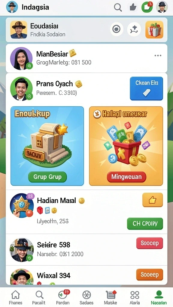 99luck99 - Tampilan antarmuka yang menarik dan mudah dipahami.