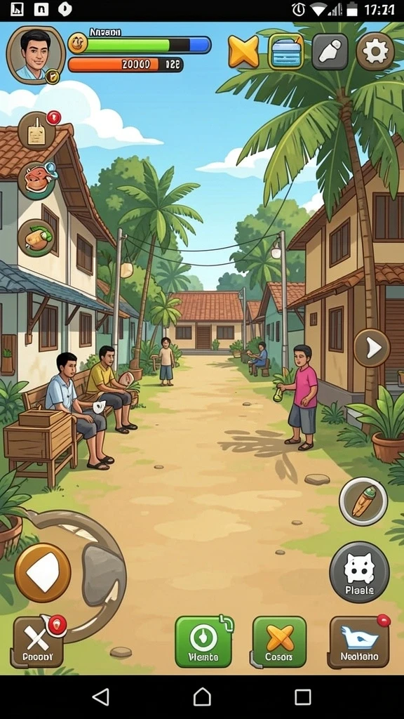 hokihoki - Fitur multiplayer untuk bermain dengan teman-teman.