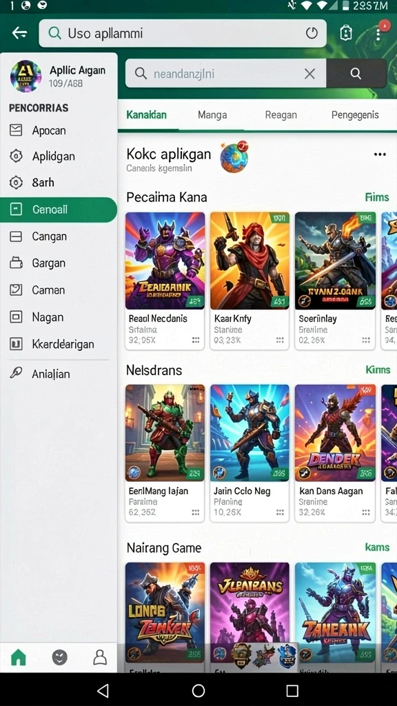 zeus138 - Screenshot menampilkan fitur sosial yang memungkinkan interaksi antar pemain.